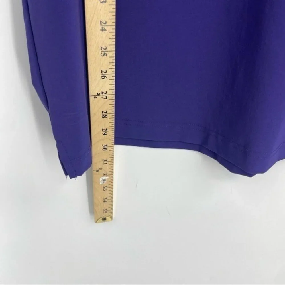TCU HORNED FROGS NIKE DRY Polo Shirt Sz L Purple Dri-Fit On Field‎ CQ5283